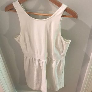 White madewell casual dress